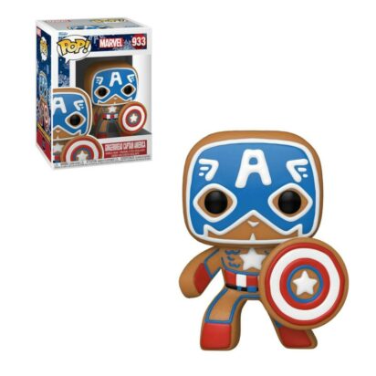 Marvel POP! Vinyl Figure Holiday Captain America 9 cm