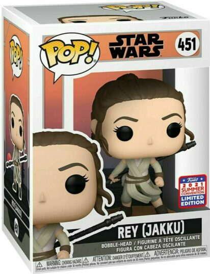 Star Wars: Across the Galaxy - Rey Jakku Pop! Vinyl Figure (2021 Summer Convention Exclusive)