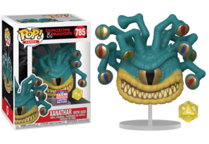Dungeons & Dragons - Xanathar Metallic Pop! Vinyl Figure with Dice (2021 Summer Convention Exclusive)