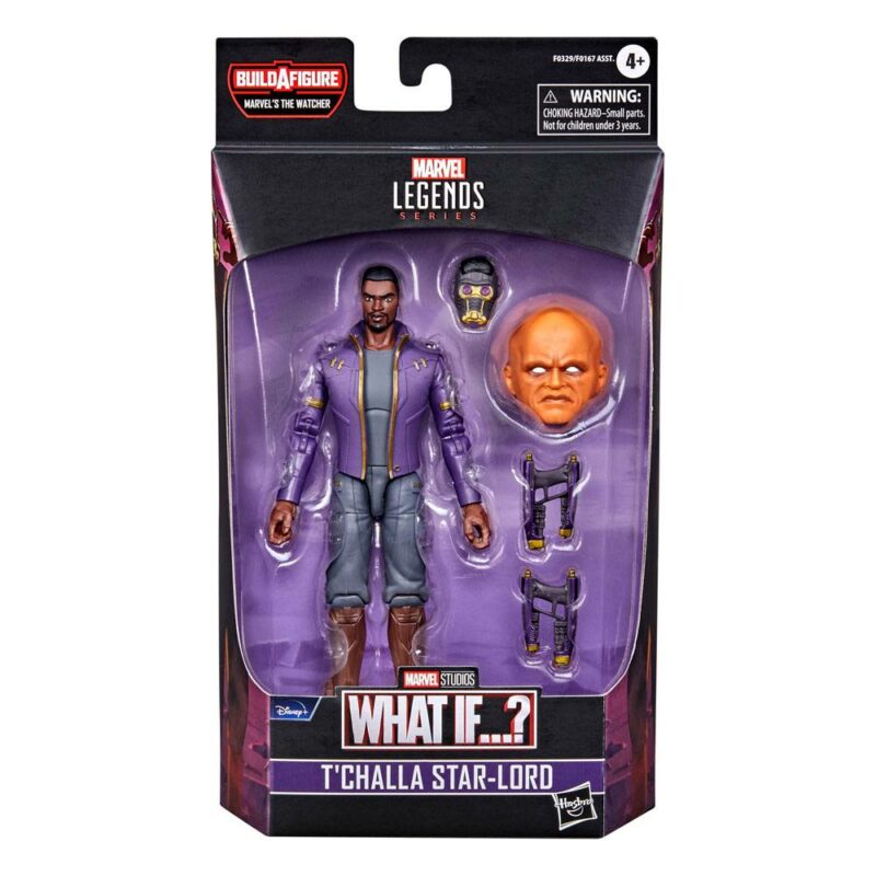 What If! Disney Plus Marvel Legends Series 2022 Wave 1 Action Figure T'Challa Star-Lord 15 cm
