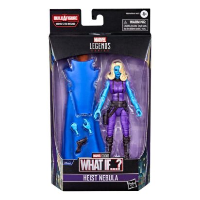 What If! Disney Plus Marvel Legends Series 2022 Wave 1 Action Figure Heist Nebula 15 cm