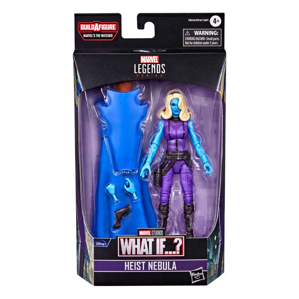 What If! Disney Plus Marvel Legends Series 2022 Wave 1 Action Figure Heist Nebula 15 cm