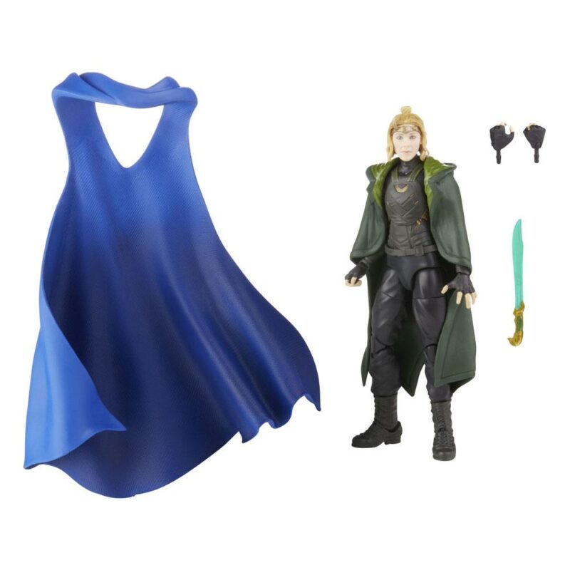 Loki Disney Plus Marvel Legends Series 2022 Wave 1 Action Figure Marvel's Sylvie 15 cm - immagine 2