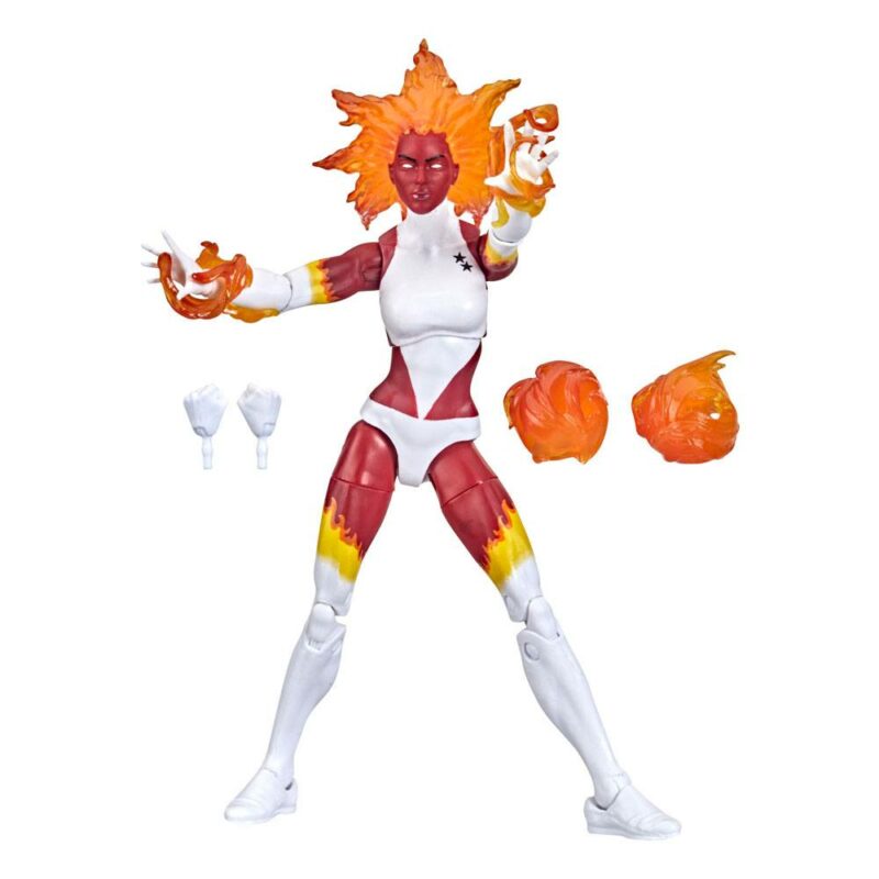 Marvel Legends Series Action Figure 2022 Marvel's Binary 15 cm - immagine 2
