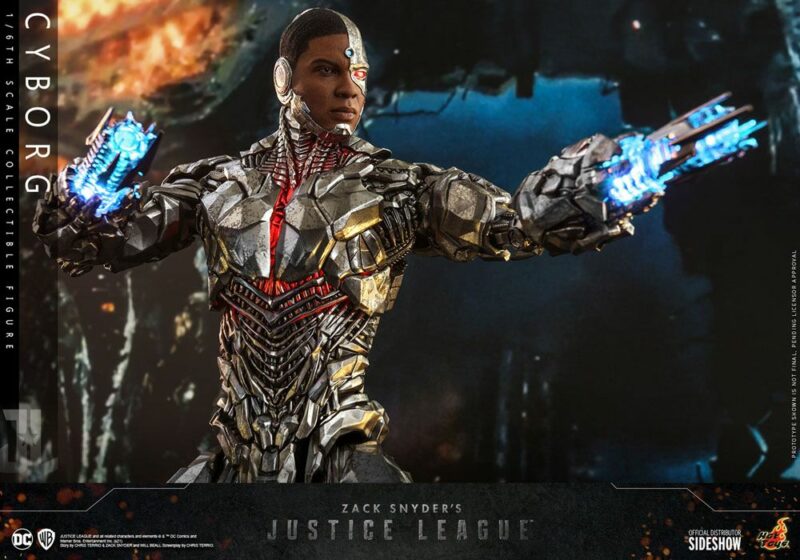 Zack Snyder`s Justice League Action Figure 1/6 Cyborg 32 cm - immagine 5