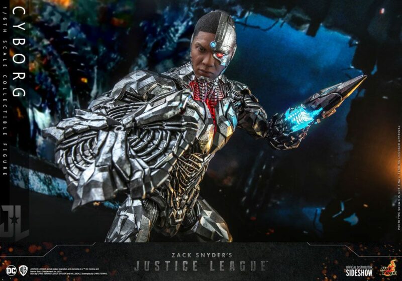 Zack Snyder`s Justice League Action Figure 1/6 Cyborg 32 cm - immagine 4
