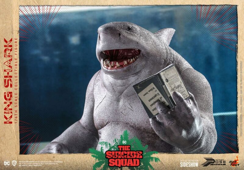 Suicide Squad Movie Masterpiece Action Figure 1/6 King Shark 35 cm - immagine 4