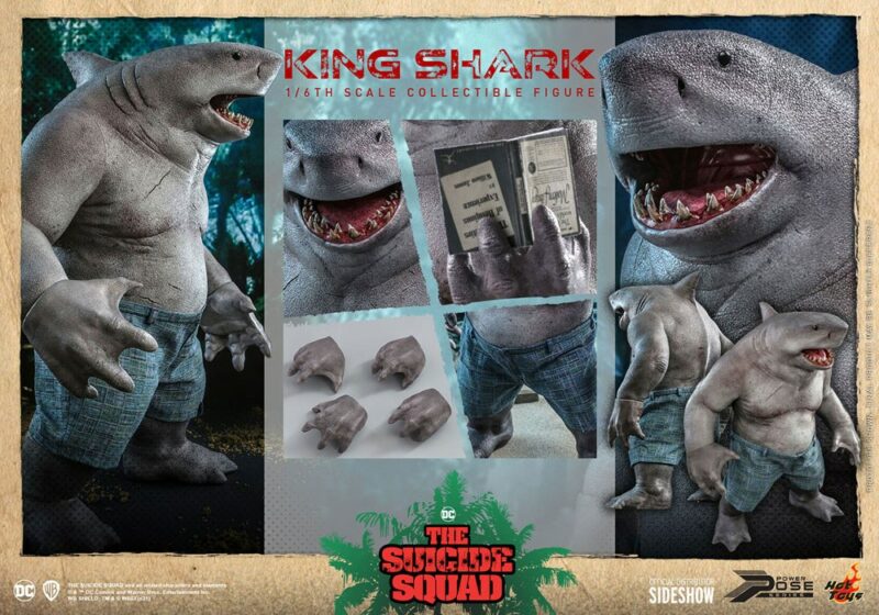 Suicide Squad Movie Masterpiece Action Figure 1/6 King Shark 35 cm - immagine 2