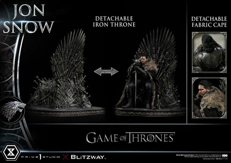 Game of Thrones Statue 1/4 Jon Snow 60 cm - immagine 6