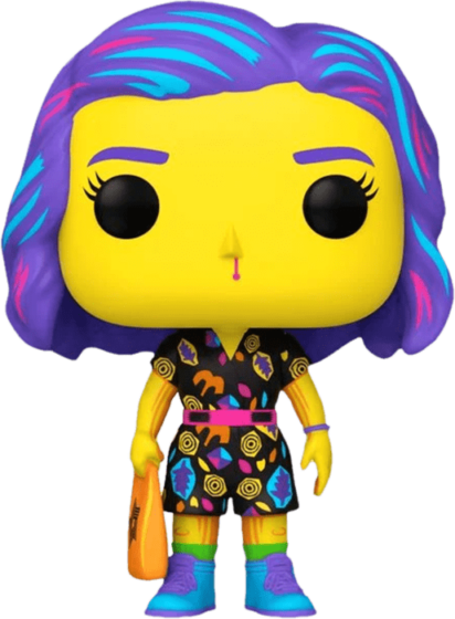 Stranger Things Pop! Vinyl Figure Eleven in Mall Outfit Blacklight Limited 9 cm