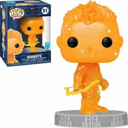 Infinity Saga POP! Artist Series Vinyl Figure Hawkeye (Orange) 9 cm