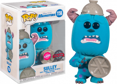 Monsters, Inc. 20th Anniversary POP! Disney Vinyl Figure Sulley with Lid (Flocked) 9 cm