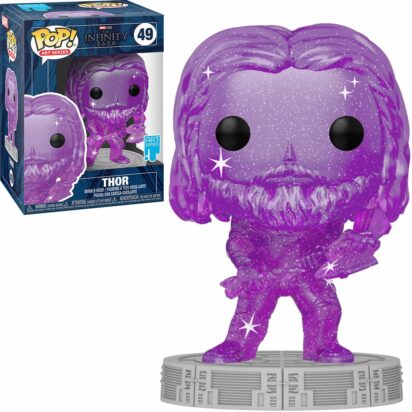 Infinity Saga POP! Artist Series Vinyl Figure Thor (Purple) 9 cm