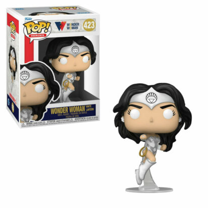 Wonder Woman 80th Anniversary POP! Heroes Vinyl Figure Wonder Woman (White Lantern) 9 cm