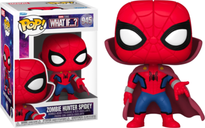 Marvel What If...? POP! TV Vinyl Figure Zombie Hunter Spidey 9 cm