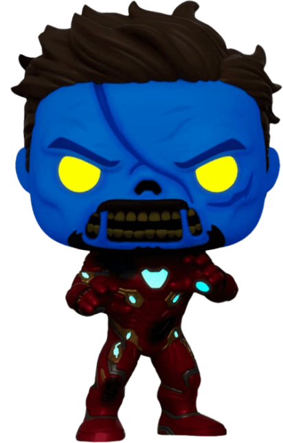 Marvel What If...? POP! TV Vinyl Figure Zombie Iron man Glow in the Dark Limited 9 cm