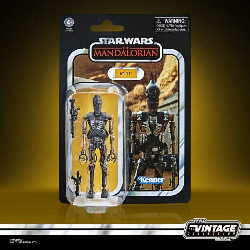Star Wars Vintage Collection 2022 Wave 1 Action Figure IG-11 (The Mandalorian) 10 cm