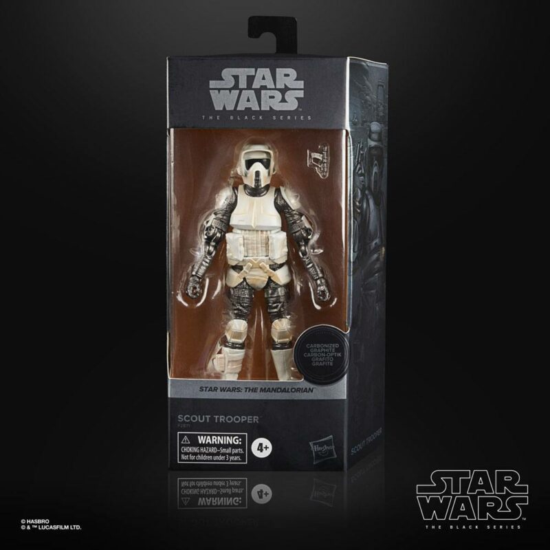 Star Wars The Mandalorian Black Series Carbonized Action Figure 2021 Scout Trooper 15 cm