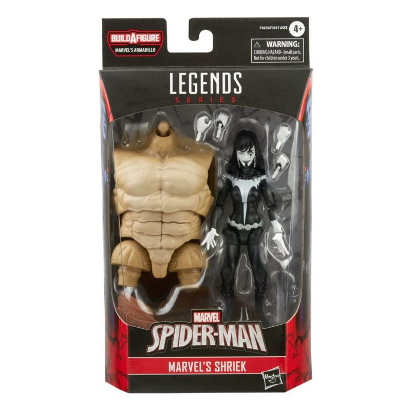 Spider-Man Marvel Legends Series 2022 Wave 1 Action Figure Marvel's Shriek (Comics) 15 cm
