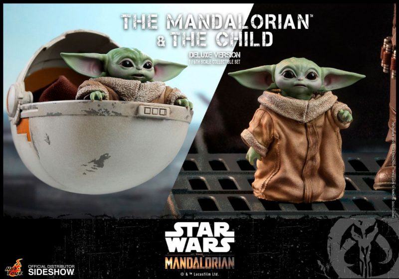 Star Wars The Mandalorian Action Figure 2-Pack 1/6 The Mandalorian & The Child Deluxe 30 cm - immagine 3
