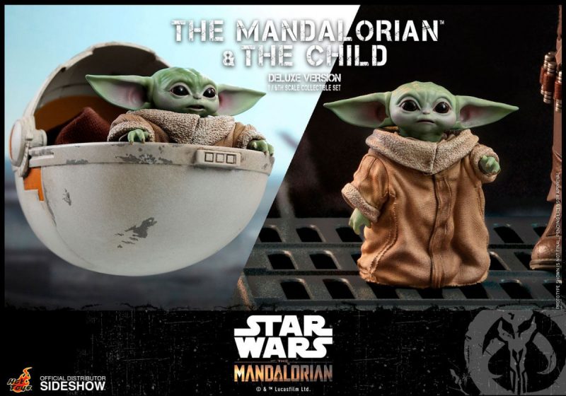 Star Wars The Mandalorian Action Figure 2-Pack 1/6 The Mandalorian & The Child Deluxe 30 cm