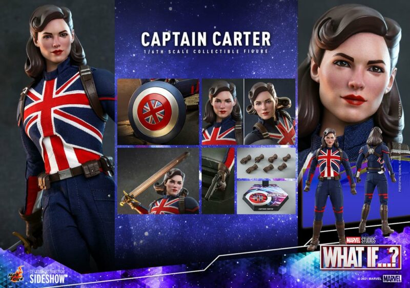 What If...? Action Figure 1/6 Captain Carter 29 cm - immagine 2