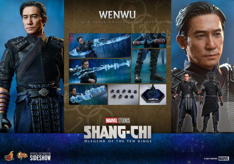 Shang-Chi and the Legend of the Ten Rings Movie Masterpiece Action Figure 1/6 Wenwu 28 cm - immagine 3