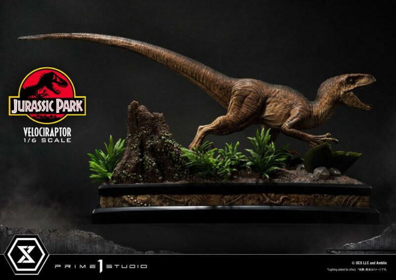 Jurassic Park Legacy Museum Collection Statue 1/6 Velociraptor Attack 38 cm - immagine 7