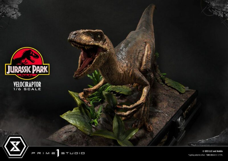 Jurassic Park Legacy Museum Collection Statue 1/6 Velociraptor Attack 38 cm - immagine 5