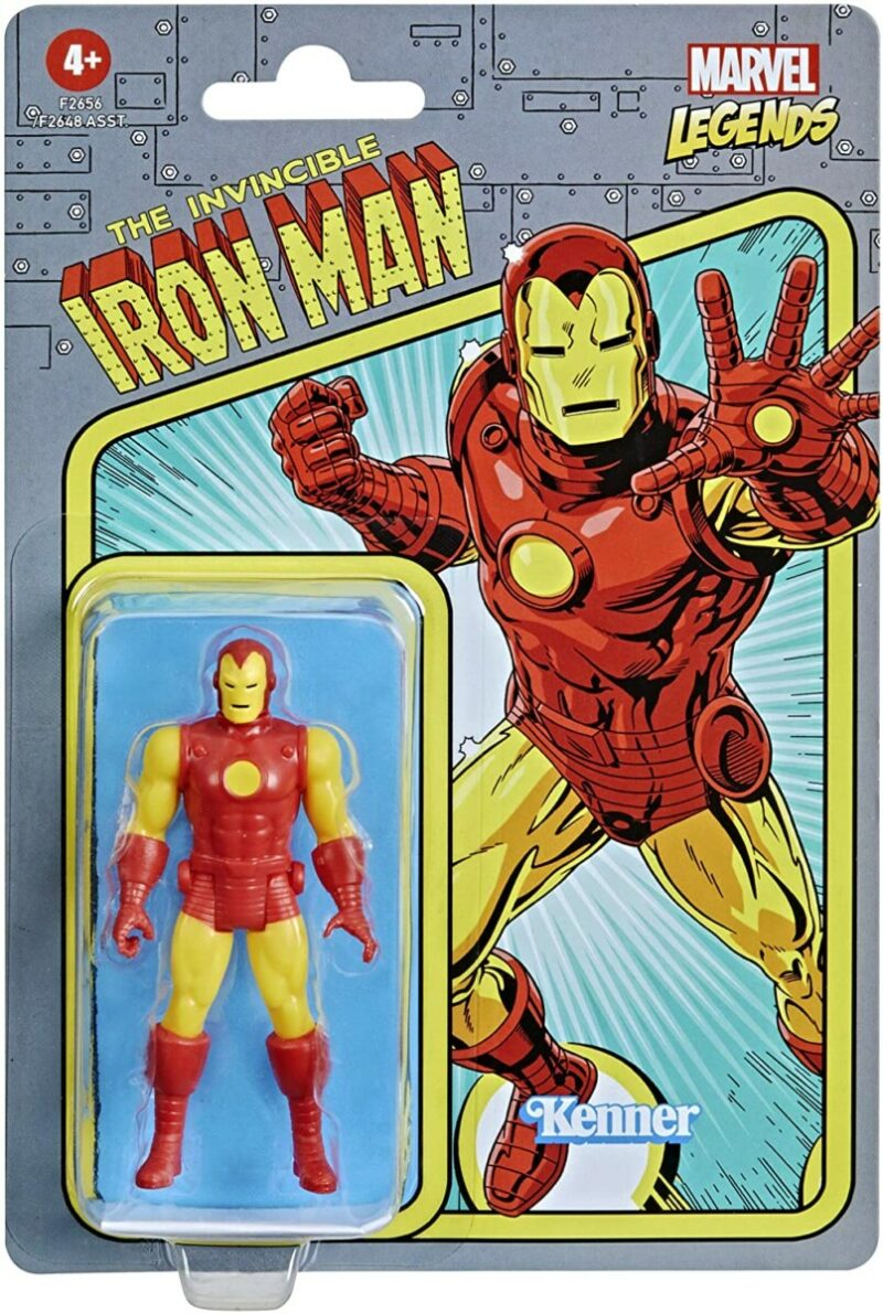 Marvel Legends Retro 2021 Action Figure Iron Man 10 cm