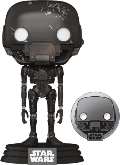 Star Wars: Across The Galaxy POP! Vinyl Figure K-2SO Jedha (with Enamel Pin) Limited