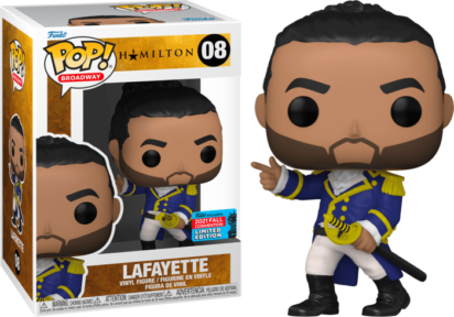 Hamilton POP! Vinyl Figure Marquis de la Fayette (2021 Fall Convention Exclusive)