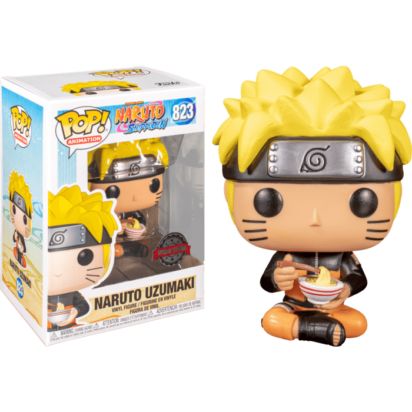 Naruto Shippuden POP! Animation Vinyl Figure Naruto Eating Noodles Limited 9 cm