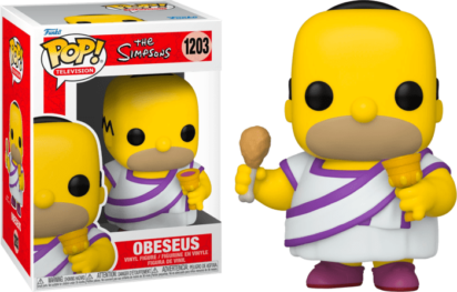 The Simpsons POP! Animation Vinyl Figure Obeseus the Wide 9 cm