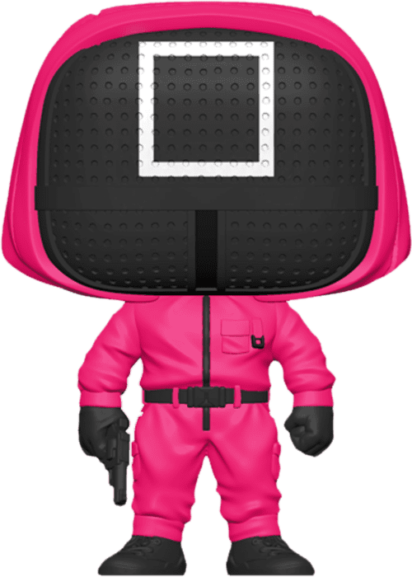 Squid Game POP! TV Vinyl Figure Soldier with Square Mask Limited 9 cm