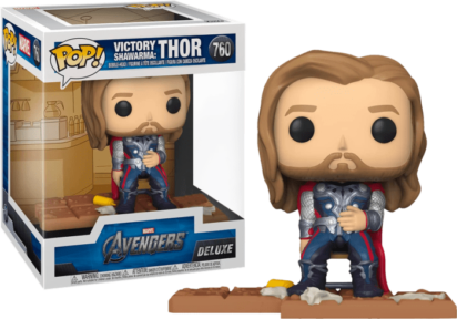 The Avengers POP! Vinyl Figure Thor Victory Shawarma Diorama Deluxe Limited