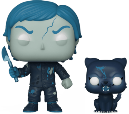 Pet Sematary! Movies Vinyl Figure Undead Gage with Church Glow in the Dark Limited 9 cm