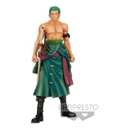 One Piece Banpresto Chronicle Master Stars Piece PVC Statue The Roronoa Zoro 26 cm