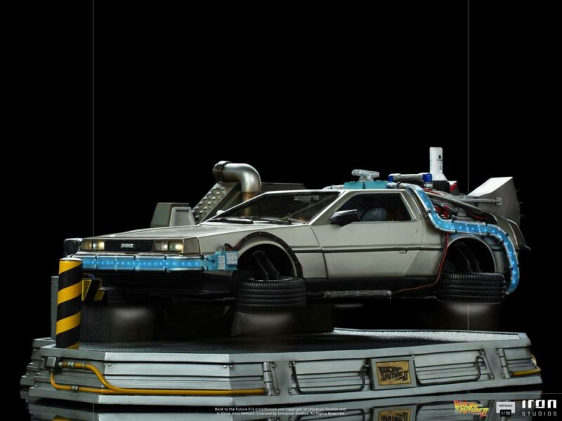 Back to the Future II Art Scale Statue 1/10 DeLorean 58 cm - immagine 6