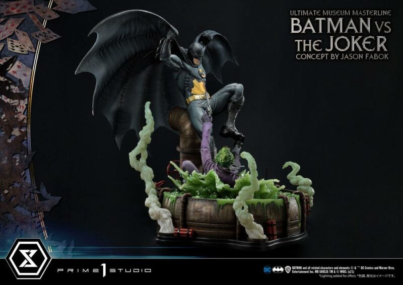 DC Comics Statue 1/3 Batman vs. The Joker by Jason Fabok 85 cm - immagine 2