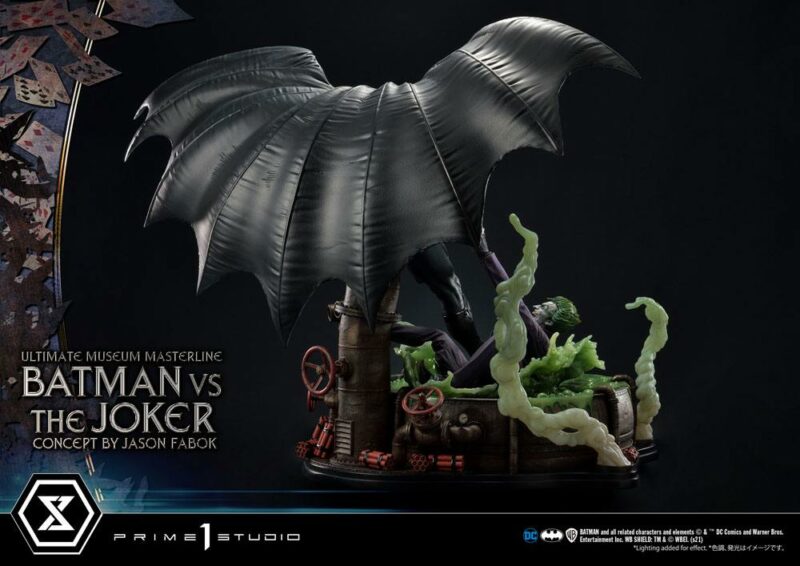 DC Comics Statue 1/3 Batman vs. The Joker by Jason Fabok 85 cm - immagine 3