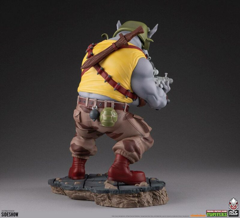 Teenage Mutant Ninja Turtles Statue 1/4 Rocksteady 41 cm - immagine 5