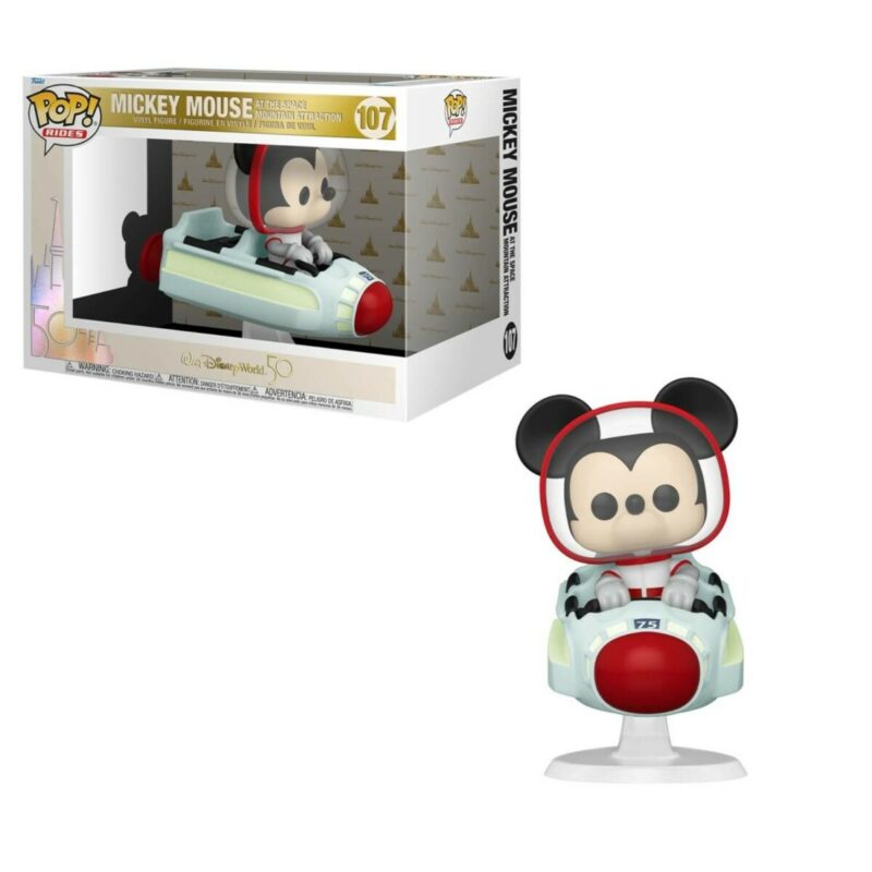 Walt Disney World 50th Anniversary POP! Rides Super Deluxe Vinyl Figure Space Mountain w/MM 13 cm