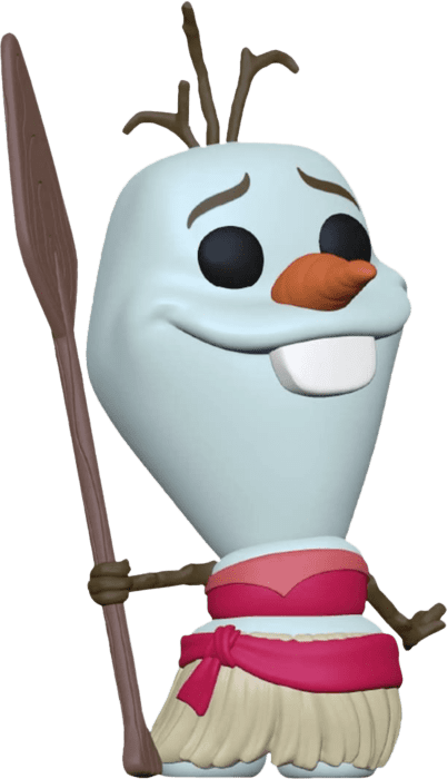 Olaf Presents: Moana POP! Animation Vinyl Figure Olaf as Moana Limited 9 cm