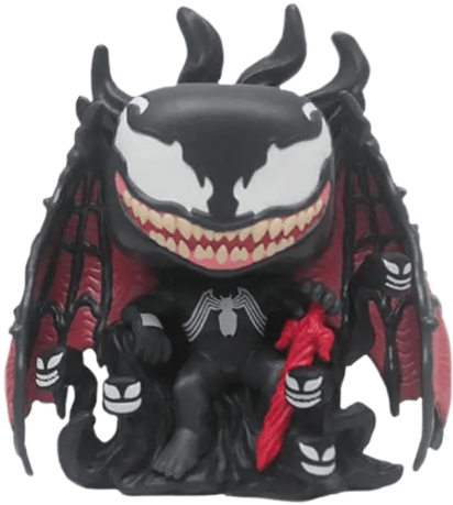 Venom POP! Vinyl Figure Venom on Throne Glow in The Dark Deluxe Limited