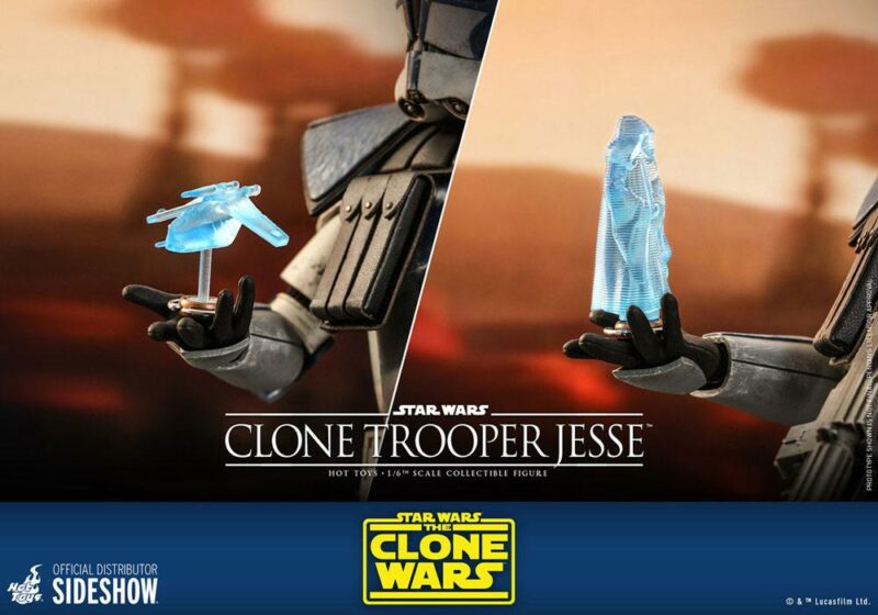 Star Wars The Clone Wars Action Figure 1/6 Clone Trooper Jesse 30 cm - immagine 4