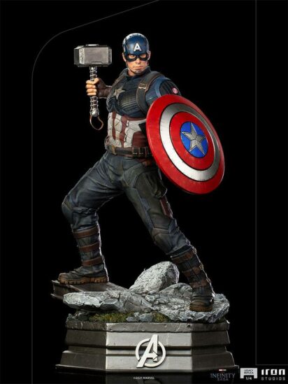 Avengers Infinity Saga Legacy Replica Statue 1/4 Captain America 56 cm