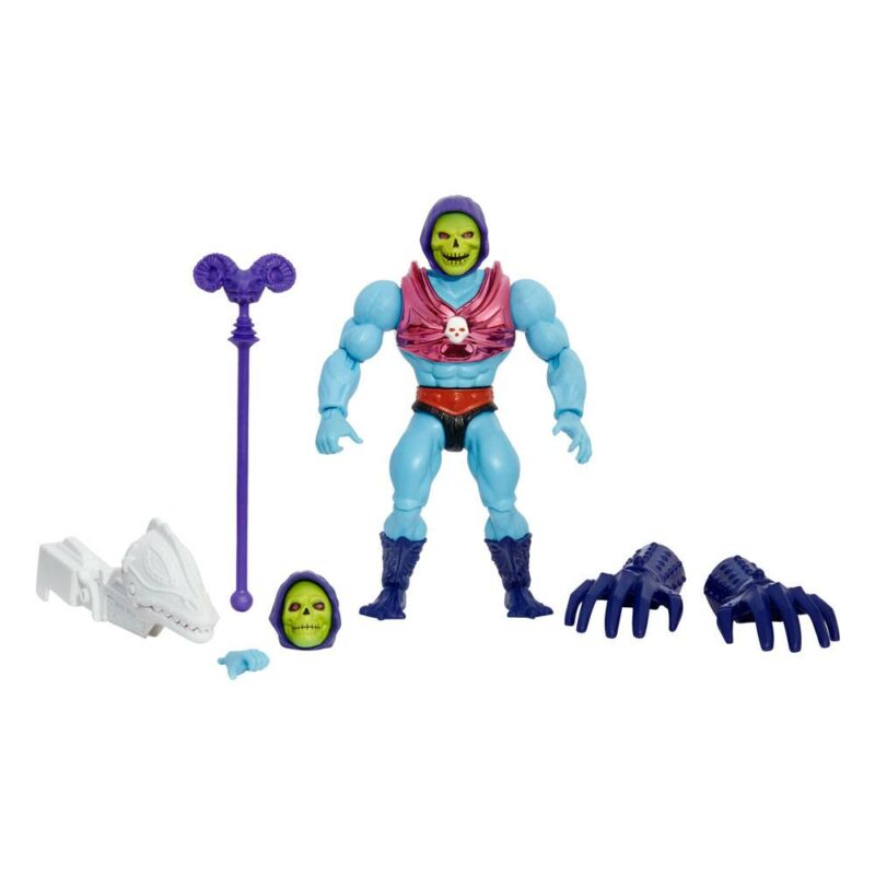 Masters of the Universe Origins Deluxe Action Figure 2022 Terror Claws Skeletor 14 cm - immagine 4