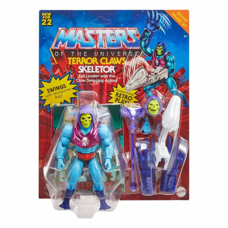 Masters of the Universe Origins Deluxe Action Figure 2022 Terror Claws Skeletor 14 cm