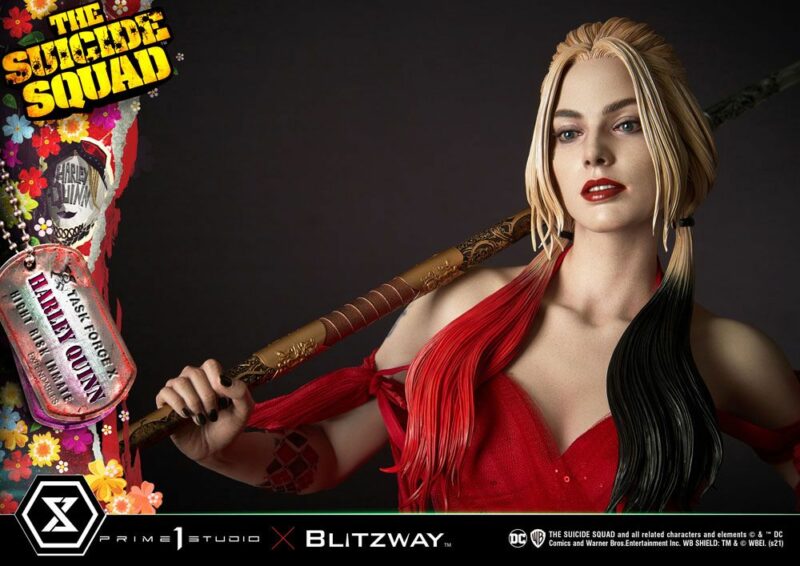 The Suicide Squad Statue 1/3 Harley Quinn Bonus Version 71 cm - immagine 6